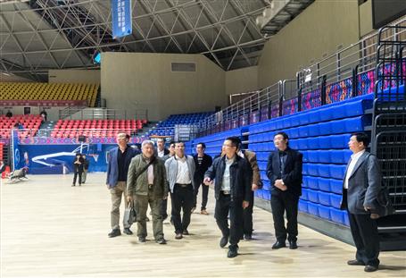 靖西市體育中心項(xiàng)目迎來中國(guó)鋼結(jié)構(gòu)金獎(jiǎng)專家組核查