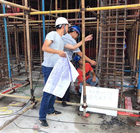 桂華分公司：堅(jiān)守崗位，端午節(jié)建設(shè)工地不停歇