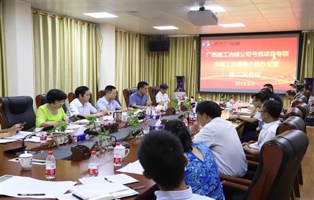 公司召開虧損項目專項治理工作領(lǐng)導小組辦公室第二次會議