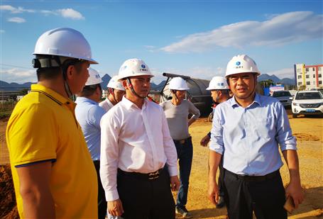 【奮戰(zhàn)80天·沖刺四季度】周善學(xué)到廣東公司承建項目調(diào)研