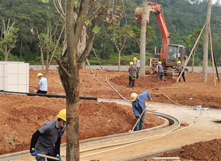 這個項目即將完工，有望緩解周邊停車難問題