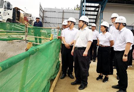 陳禮松到冶建公司項(xiàng)目開(kāi)展成本管理專項(xiàng)檢查