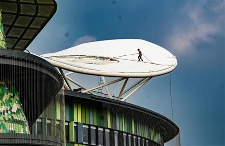 為信譽和市場而戰(zhàn)丨江蘇東臺會務綜合體建設(shè)紀實