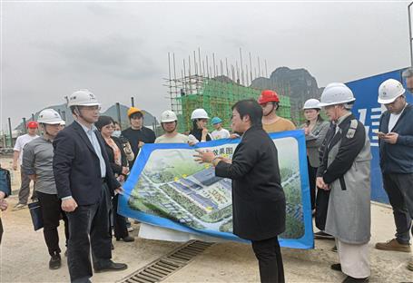 玉秋靜到冶建第十二分公司項目調(diào)研指導